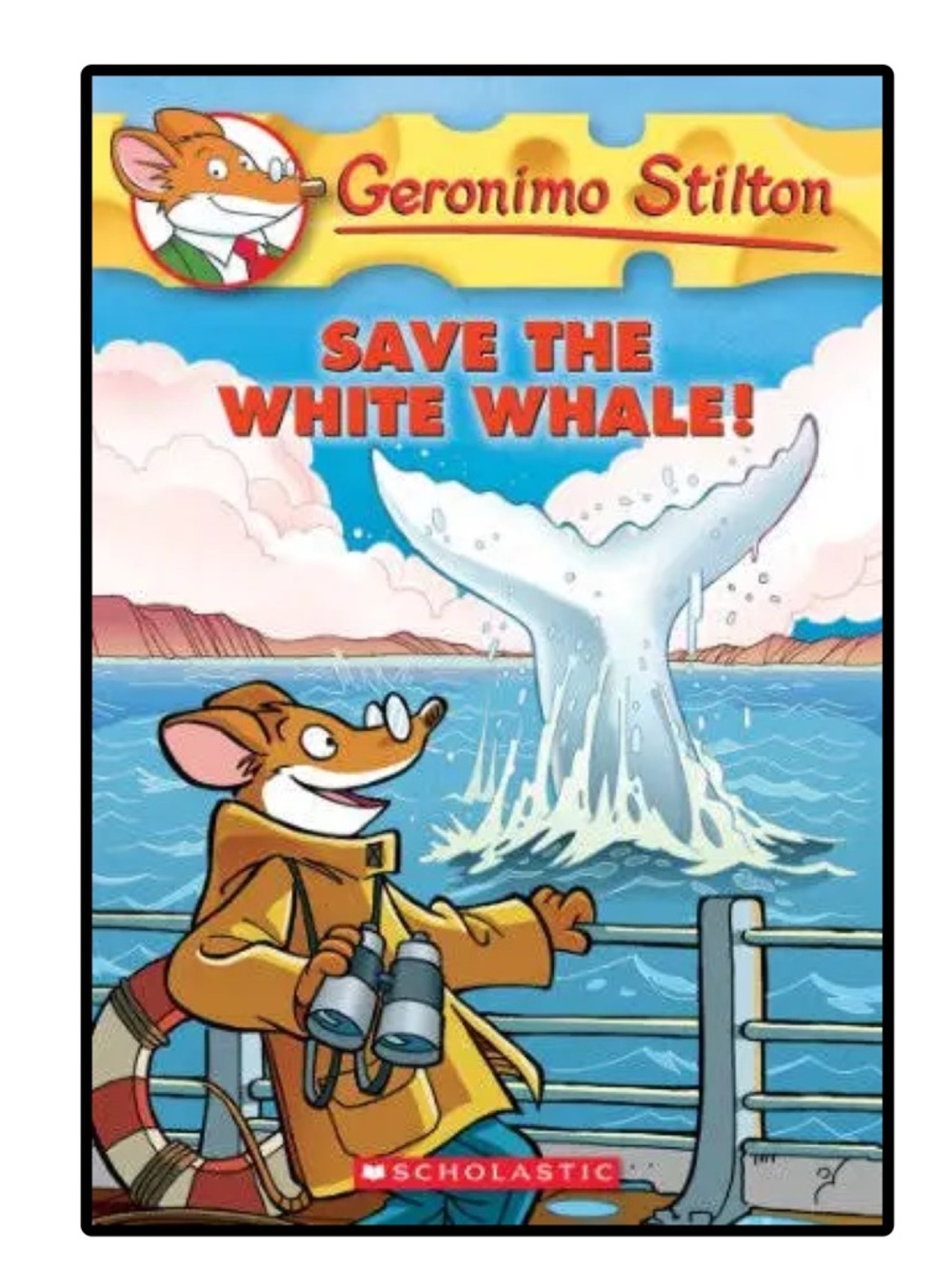 BUNDLE & SAVE 🐳 Geronimo Stilton Save The White Whale! Paperback Book